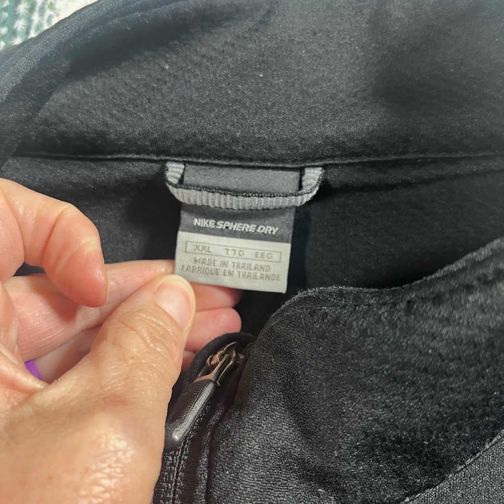 Nike Sphere Dry Men’s Full Zip Track Jacket Black XXL - Picture 5 of 14